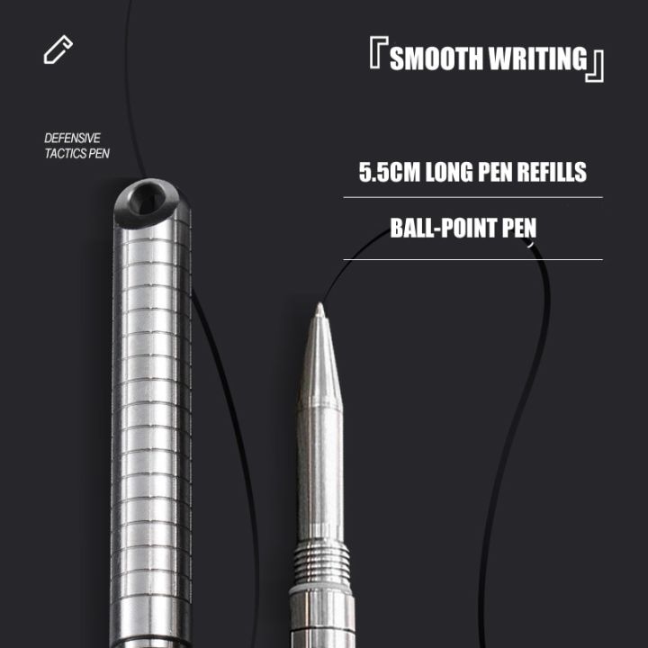 ปากกาไทเทเนียมขนาดจิ๋วใหม่2021กล่องของขวัญที่ทุบกระจกฉุกเฉินแบบพกพาปากกาเขียนกลางแจ้ง