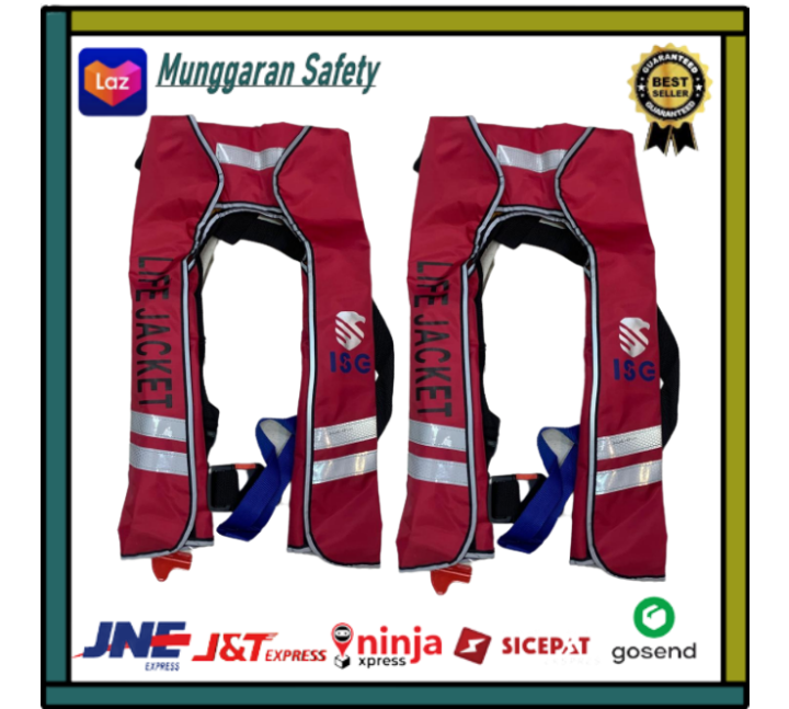 Life Jacket Otomatis Marlin Pelampung Gas Co2 Marlin Life Jacket
