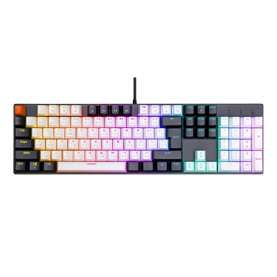 [ประกัน 1ปี] EGA K103 Lite Keyscaps 104 key Anti-Ghosting 25 key mini RGB คีย์บอร์ด Full 104 คีย์มินิอาจีบี [Kit IT]