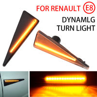 ไหล LED เลี้ยวโคมไฟด้านข้าง Marker Light สำหรับ Renault Espace MK4 Vel Satis Wind Avantime Megane MK2 CC Grand Scenic Thalia