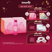 Combo 4 hộp nước uống Collagen Vitamin C sáng da InnerB Glowshot 50mlx6