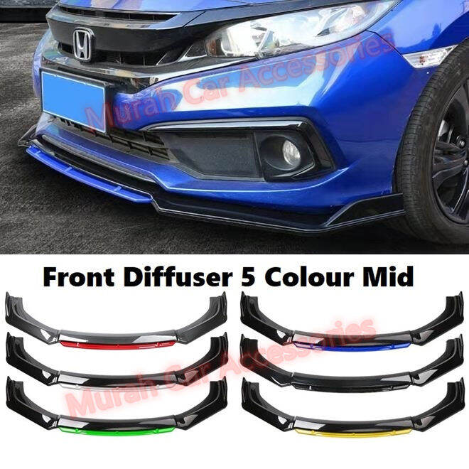Universal Car Bumper Front Diffuser Adjustable Car Front Bumper