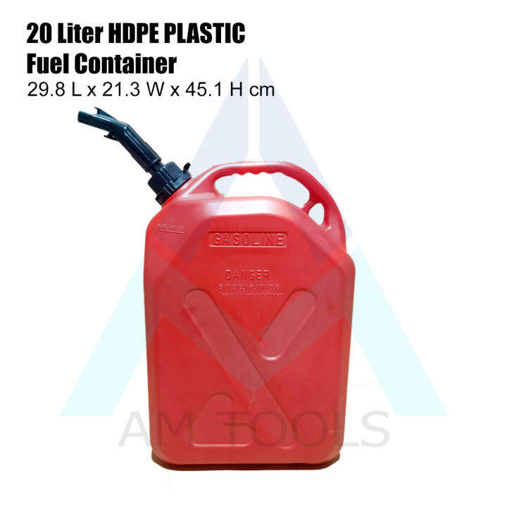 Fuel Container HDPE Plastic Fuel Tank 20Liters Lazada PH