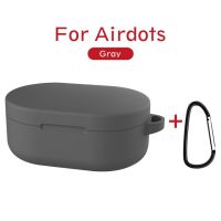 เคสซิลิโคนอ่อนสำหรับ Redmi Airdots Airdots เคสป้องกันการสูญหายหูฟังแบบเกี่ยวเคสสำหรับ Redmi Airdots Air Dot ถุงผ้า