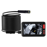 2เมตร/5เมตร/10เมตร8มิลลิเมตร F200กล้อง Endoscope HD 1080จุดที่มี4.3นิ้วหน้าจอแสดงผล2000มิลลิแอมป์ชั่วโมง8ไฟ LED ตรวจสอบ Borescope กล้อง