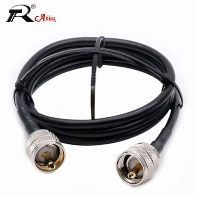 【CW】 RG58 Antenna Extension Cable UHF PL-259 Male to SO-239 Female  PL259 Pigtail connector for Radio Ham Transmitter