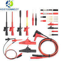 Test Lead kit kits 4mm Banana Plug Alligator Clip Test Leads&amp;Replaceable Multimeter Probe Probes Test Hook