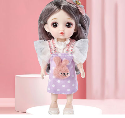 ตุ๊กตาบาร์บี้ บาโบลี ตุ๊กตา BJD Doll 16cm ของเล่นเด็กหญิง พร้อมส่ง