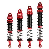 2PCS Metal Anodized Shock Absorber Oil Adjustable Damper for 1/10 RC Rock Crawler Axial SCX10 90046 AXI231017 TRX-4 D90  Power Points  Switches Savers