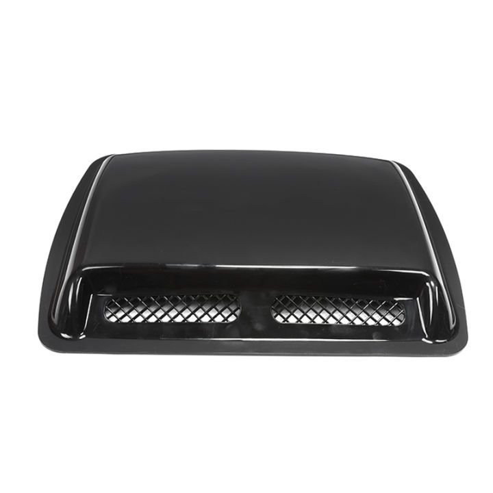 universal-car-hood-air-flow-intake-scoop-vent-สติกเกอร์ฝาครอบ-scoop-cover-abs-self-adhesive-อุปกรณ์จัดแต่งทรงผม