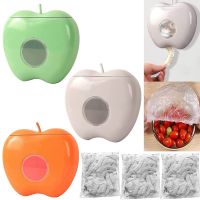 【hot】 Wall Mounted Disposable Food Cover Storage Organizers for Plastic Wrap Elastic Keeping 1