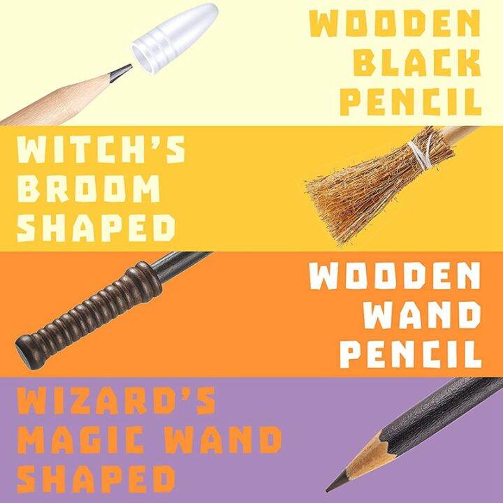 10-pcs-wand-pencils-party-supplies-and10-pieces-witch-broom-pencils-wand-pencils-theme-birthday-goody-bag-filler-favors