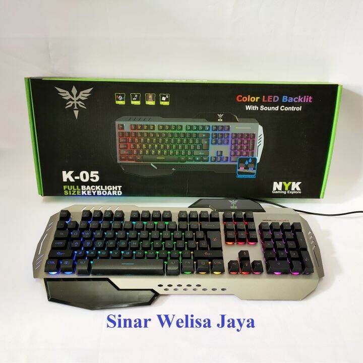 NYK Gaming Explore Backlit Keyboard K05 Lazada Indonesia