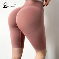 CHRLEISURE Summer Women Shorts Fitness High Waist Short Seamless Push Up Sporty Shorts Female Slim Workout Gym Biker Shorts