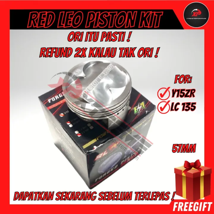 PISTON REDLEO 65MM DOME +1.00MM Lazada