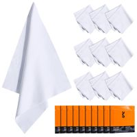 K&amp;F Concept 10 Pcs Microfiber Cleaning Cloths Individually Vacuum Wrapped for Camera Lens Cell Phones LCD Screens and More Lens Cleaners