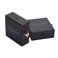 Konverter koaksial dua arah ke optik Stereo Audio SPDIF Toslink ke koaksial dan koaksial ke adaptor Toslink SPDIF optik