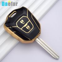 fvdbsdv 2 Button TPU Car Key Case Cover For Isuzu D Max Mu-x V-Cross Truck Car Accessories Key Cover Cap Holder Shell Skin Fob