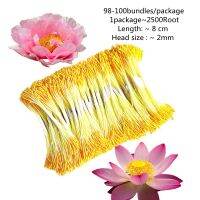 【hot】❏☽✱  Artificial Flowers peony Stamens 2 Bundles Stems Pollens blossomArtificial stamen