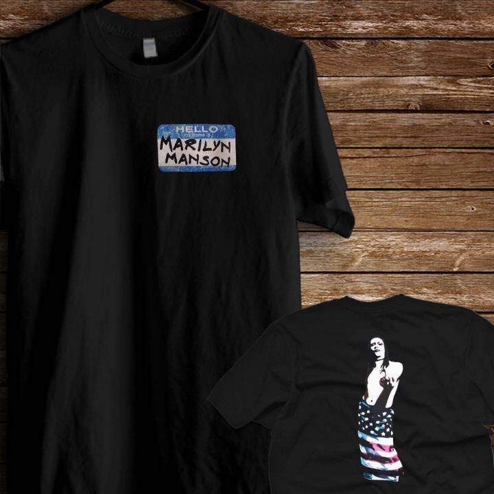 T-shirt Vintage Marilyn Manson 'I'm Not A Slave' - 1999, Taille XL, Noir, Neuf Jamais Porté