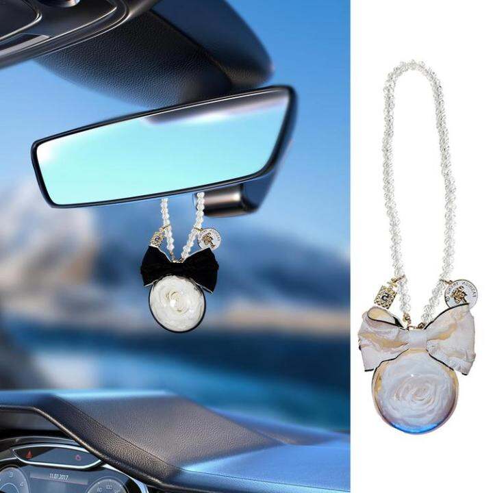 car-pendant-eternal-rose-creative-eternal-rose-pendant-for-women-car-rearview-mirror-decorations-artificial-flower-for-luggage-handbag-school-bags-key-chain-rational