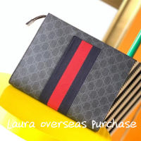 pre order Brand new authentic ，GUCCI，GG Black pouch，clutch bag