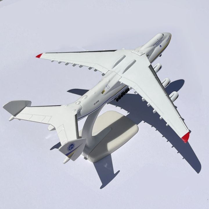 20ซม-อัลลอยด์สหภาพโซเวียตแอร์225สายการบินยูเครน225-mriya-โมเดลเครื่องบินเครื่องบินขนส่งสินค้าที่ใหญ่ที่สุดในโลก-diecast