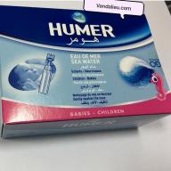 Dung dịch vệ sinh mũi cho trẻ em Humer Unidoses, hộp 18 ống, xuất xứ Pháp thumbnail