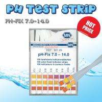 MN ก้านวัดกรด ด่าง pH Test Strip รุ่น PH-FIX 7.0-14.0/ สีขาว