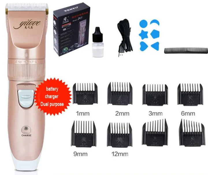 ADL Professional Quiet Hair Clippers Cordless Rechargeable Hair