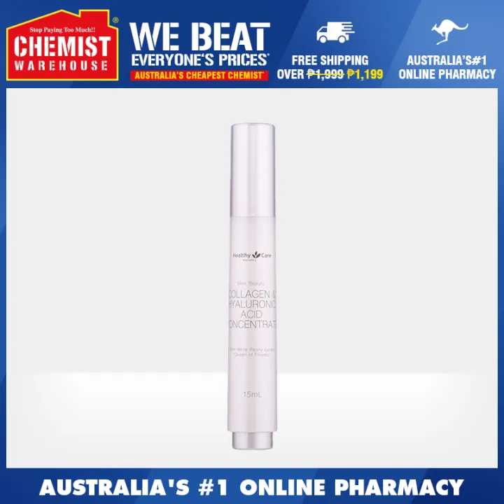 Healthy Care Collagen Hyaluronic Acid Concentrate 15ml Helps Protects