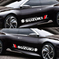 สติกเกอร์เนื้อเหมาะสำหรับตกแต่งรถยนต์ Suzuki,อะไหล่รถยนต์ Suzuki จำนวน2ชิ้น