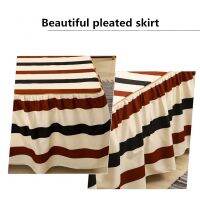 3 IN 1 Set Super KingQueenSingle Size BedSheet+2 Pillowcases Bed Skirt