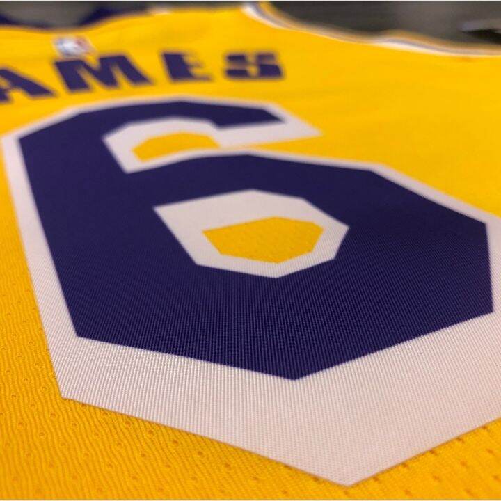 most-popular-hot-pressed-nba-jersey-los-angeles-lakers-no-6-james-yellow-basketball-jersey