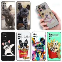 Philander Shop เคสโทรศัพท์บูลด็อกสไตล์ฝรั่งเศสปั๊กน่ารักสำหรับ Huawei Nova 5T 7 8 9 7i 8i Honor 30S 50 70 Mate 10 20 Lite 40 Pro Plus ที่ครอบสีดำ SE