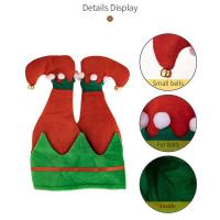 HotChristmas Santa กางเกงหมวกคริสต์มาส Santa Elf เครื่องแต่งกายคริสต์มาสหมวกตลก Jingle Bells Christmas Party หมวก Accessories