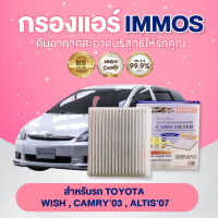 IMMOS กรองแอร์ TOYOTA  WISH, CAMRY 03, ALTIS 07 (88656-52010)