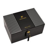 Cohiba 100CT Cigare Humidor เปียโนความจุขนาดใหญ่เคลือบผิวดับเบิ้ลซีดาร์ HumidorCiger Smking Siga Tobaco Ciga Humidor