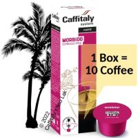 Morbido Espresso Fine แคปซูลกาแฟ Caffitaly (10 Capsules) Ecaffe