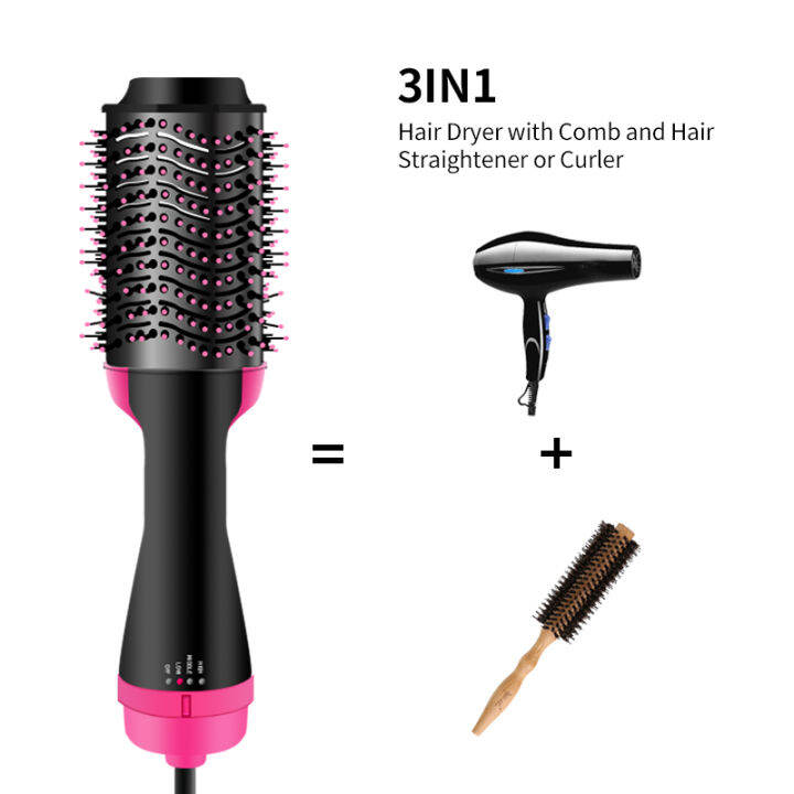 4 In One Hair Dryer Hot Air Brush Styler And Volumizer Hair 