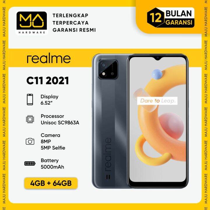 Realme C11 2021 RAM 4GB/64GB - Garansi Resmi | Lazada Indonesia