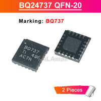 2ชิ้น BQ737 BQ 737 QFN BQ24737 QFN20 BQ24737RGRR QFN-20ชิป SMD IC ใหม่ต้นฉบับใหม่