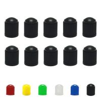 【CW】 100PCS Valves Tyre Stem Air Caps Dustproof Car Tire Bolt-In Truck Tires