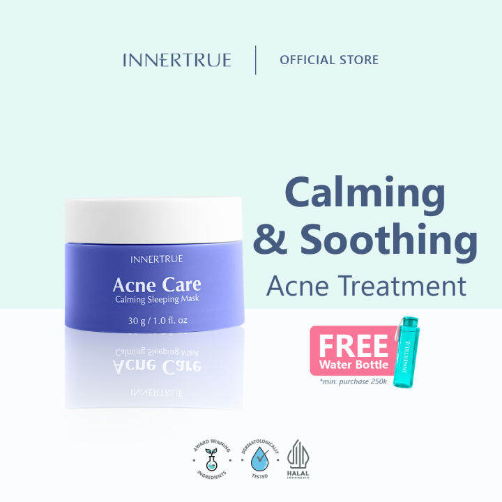 INNERTRUE Acne Care Calming Sleeping Mask Lazada Indonesia