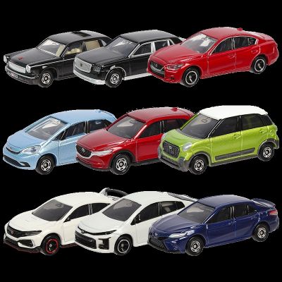 TAKARA TOMY Genuine Audi R8 Coupe and CHEVROLET CAMARO and BMW Z4 and TOYOTA GR Surpa Metal Vehicle Simulation Model Boy Toys