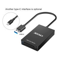 Type C USB 3.0 SD XQD Memory Card Reader Transfer for Sony M/G Series for OS Windows Computer