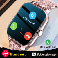 2023ใหม่ Smart Watch ผู้หญิงบลูทูธนาฬิกาติดตามการออกกำลังกายกันน้ำกีฬานาฬิกาสมาร์ทแฟชั่นสุภาพสตรีผู้ชาย S Mart W Atch ผู้หญิง