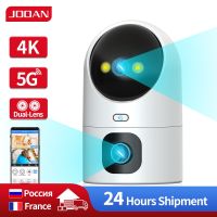 JOOAN กล้อง IP พีทีแซด3MP 5G WIFI กล้องรักษาความปลอดภัยไร้สายเลนส์คู่ระบบเฝ้าระวังสมาร์ทโฮมจอดูแลเด็กติดตาม AI