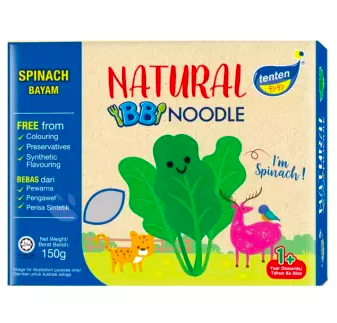 Tenten Baby Noodle-Spinach 150g | Lazada