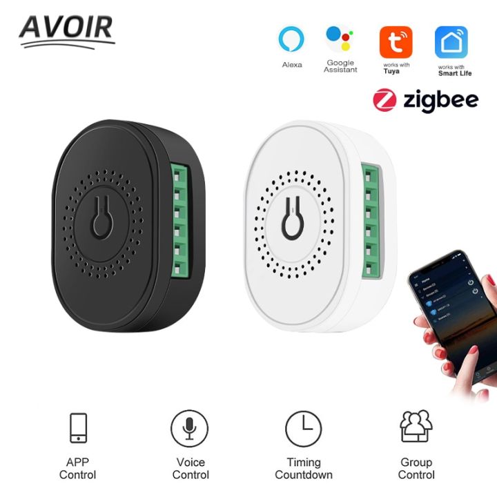 avoir-zigbee-3-0-light-switch-wifi-switch-smart-light-sensor-led-dimmer-module-fan-speed-switch-alexa-google-home-voice-control